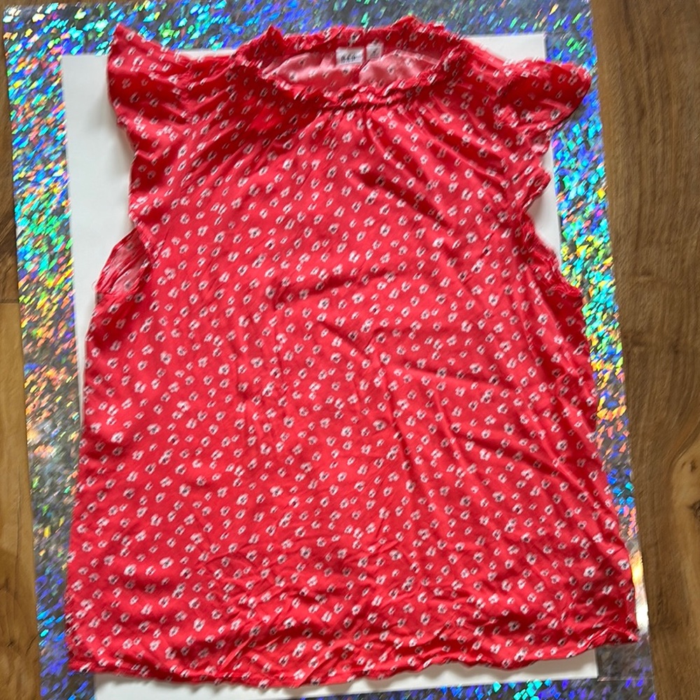 GAP Ruffled Blouse with Peter Pan Collar - Picture 11 of 12